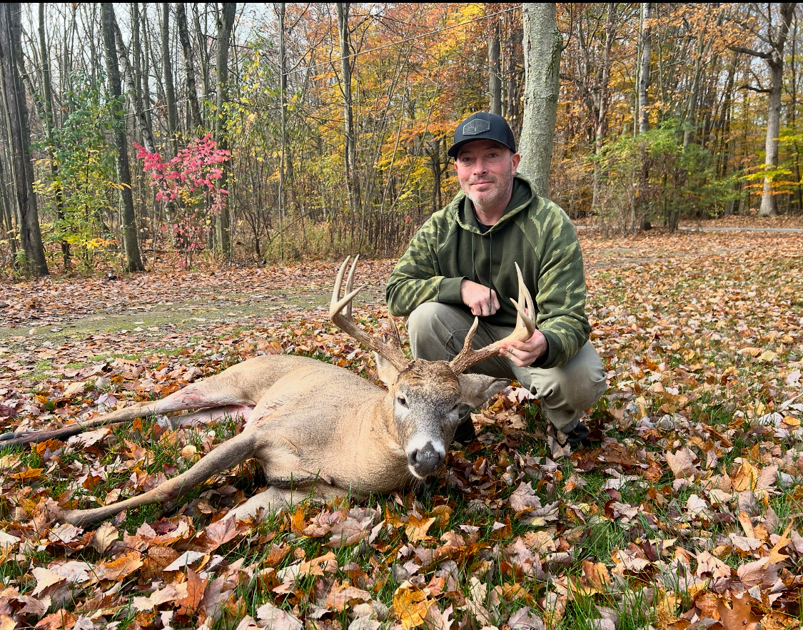 Buck harvested on a Michigan property